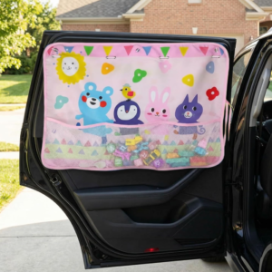 Dinosaur Print Car Window Shade
