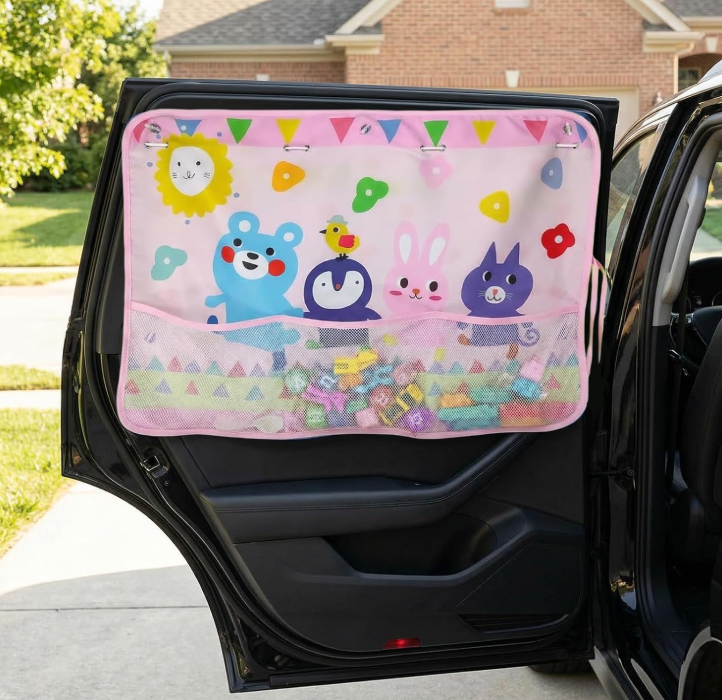 Dinosaur Print Car Window Shade