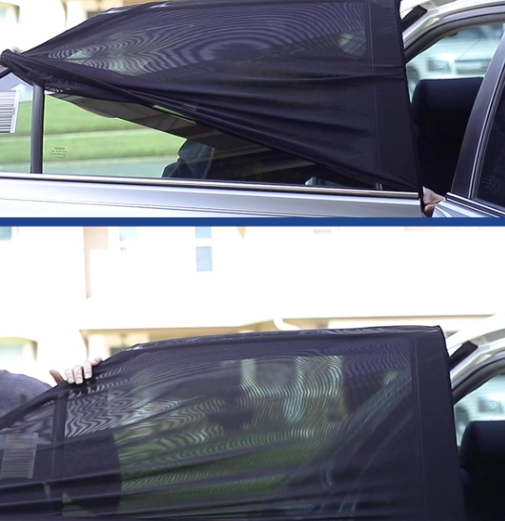 Portable Car Camping Window Covers 2 Pack - Image 2