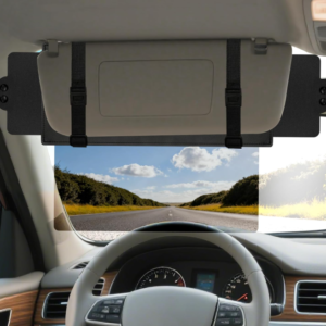 Anti-Glare Sun Visor Extension for Vehicles