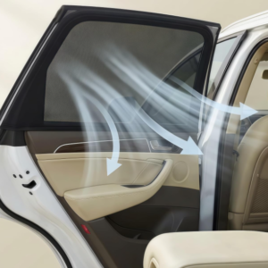 Universal Rear Side Window Mesh Shades for Sun Protection 2 Pack