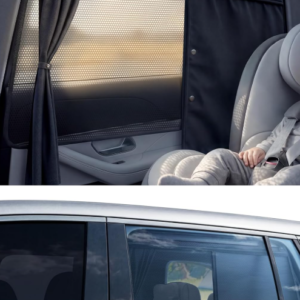 Upgraded Dual-Layer Sun Protection Shades for Car Windows 2 Pack