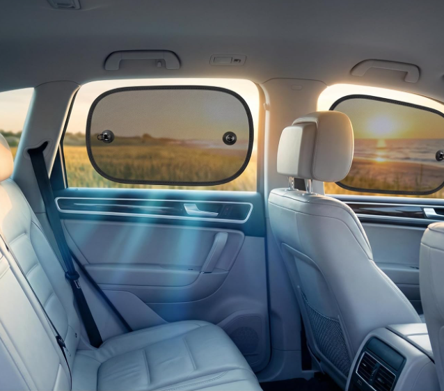Side Window Sun Protection Covers with Suction Cups 2 Pack - Image 2