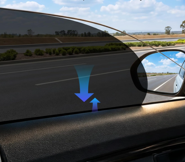 Magnetic Mesh Window Covers for Vehicle Side Windows 2 Pack