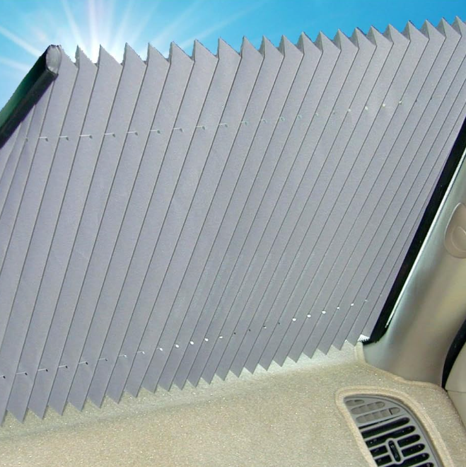 Foldable Electrostatic Side Window Shades with UV Protection 2 Pack