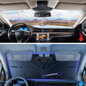 Four-Piece Magnetic Privacy Shade Set for Vehicle Windows