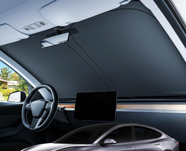 Front Windshield Sun Protector for Large Family Vehicles